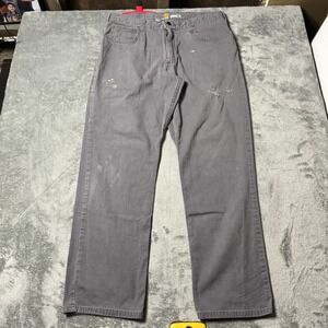 Carhartt Carpenter Gray Workwear Pants‎ Relaxed Fit Size 34x30 Skater Grunge